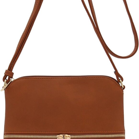 Lightweight Medium Crossbody Bag with Tassel - Picture 2 of 7